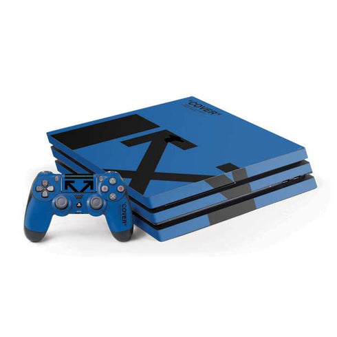 Black and Blue Arrows PlayStation PS4 Skins